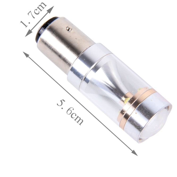 2 PCS 1157/BAY15D 30W 350 LM 6000K White Light 6 LED Canbus Car Brake Light Bulb, DC 12V - free shipping - PMC TechLife - Order now!
