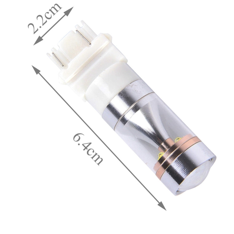 2 PCS T25/3157 Dual Wires 2300 LM 6000K 30W White Light 6 LED Canbus Car Brake Light Bulb, DC 12V - Brake Lights by PMC TechLife | Online Shopping South Africa | PMC TechLife | Buy Now Pay Later Mobicred