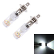 2 PCS H1 30W 350 LM 6000K White Light 6 LED Car Fog Light Bulb, DC 12V - Fog / Driving Lights by PMC TechLife | Online Shopping South Africa | PMC TechLife | Buy Now Pay Later Mobicred