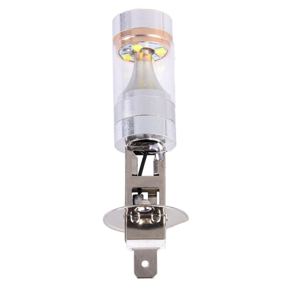 2 PCS H1 30W 350 LM 6000K White Light 6 LED Car Fog Light Bulb, DC 12V