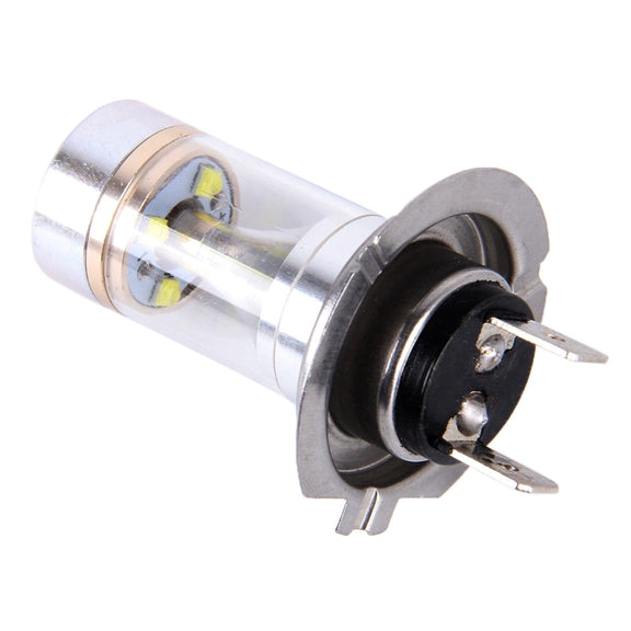 2 PCS H7 30W 350 LM 6000K White Light 6 LED Car Fog Light Bulb, DC 12V