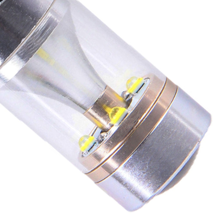 2 PCS H8/H11 30W 350 LM 6000K  White Light 6 LED Car Fog Light Bulb, DC 12V