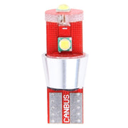 2 PCS T10 800 LM 6000K 10W 3 LED White Light Clearance Light.DC 12V.