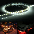5 PCS 45 LED 3528 SMD Waterproof Flexible Car Strip Light for Car Decoration, DC 12V, Length: 90cm(White Light) - Decorative Lights by PMC TechLife | Online Shopping South Africa | PMC TechLife | Buy Now Pay Later Mobicred