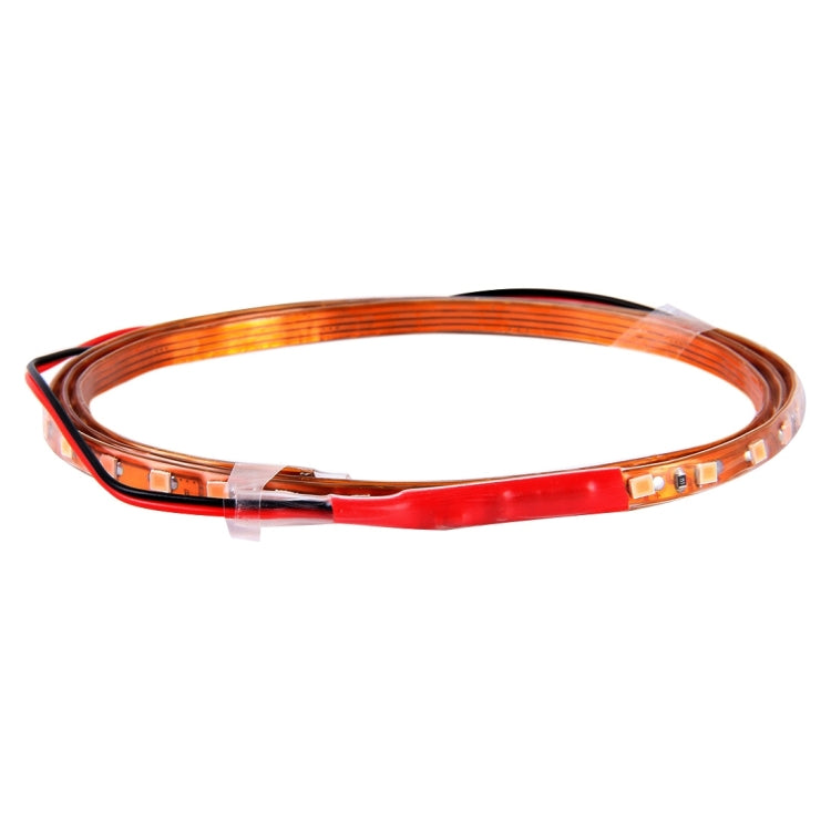 5 PCS Flow Style 45 LED 3528 SMD Waterproof Flexible Car Strip Light for Car Decoration, DC 12V, Length: 90cm(Red Light) - Decorative Lights by PMC TechLife | Online Shopping South Africa | PMC TechLife | Buy Now Pay Later Mobicred