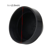 2 PCS K90 Universal Car LED Headlight HID Xenon Lamp Silicone Dust Cover Seal Caps Car Dust Cover Water-resistant Dustproof Sealing Headlamp Cover for Car Retrofit, Inner Diameter: 9cm