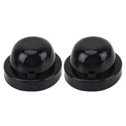 2 PCS K95 Universal Car LED Headlight HID Xenon Lamp Silicone Dust Cover Seal Caps Car Dust Cover Water-resistant Dustproof Sealing Headlamp Cover for Car Retrofit, Inner Diameter: 9.5cm