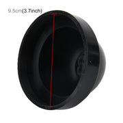 2 PCS K95 Universal Car LED Headlight HID Xenon Lamp Silicone Dust Cover Seal Caps Car Dust Cover Water-resistant Dustproof Sealing Headlamp Cover for Car Retrofit, Inner Diameter: 9.5cm