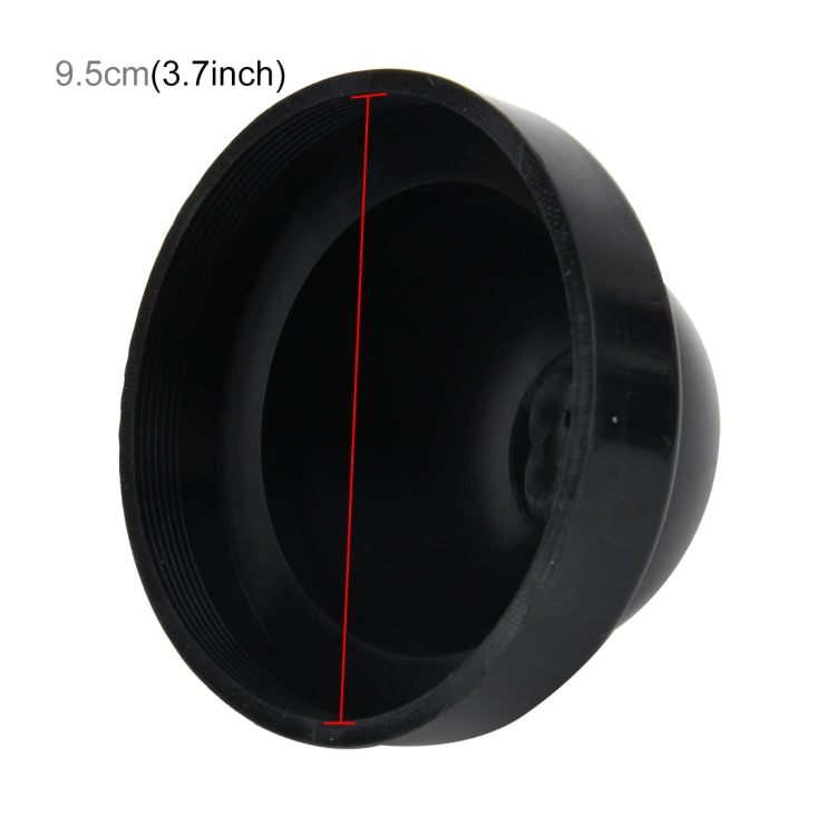 2 PCS K95 Universal Car LED Headlight HID Xenon Lamp Silicone Dust Cover Seal Caps Car Dust Cover Water-resistant Dustproof Sealing Headlamp Cover for Car Retrofit, Inner Diameter: 9.5cm
