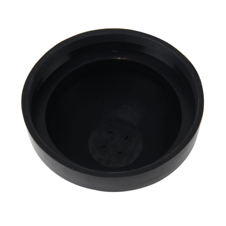 2 PCS K100 Universal Car LED Headlight HID Xenon Lamp Silicone Dust Cover Seal Caps Car Dust Cover Water-resistant Dustproof Sealing Headlamp Cover for Car Retrofit, Inner Diameter: 10cm