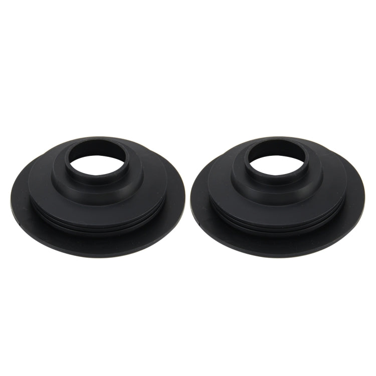 2 PCS Universal Car LED Headlight HID Xenon Lamp Silicone Dust Cover Seal Caps LED Headlight Seal Dust Seal Cover Dust Cover for H4 H13 9004 9007 - Car Light Accessories by PMC TechLife | Online Shopping South Africa | PMC TechLife