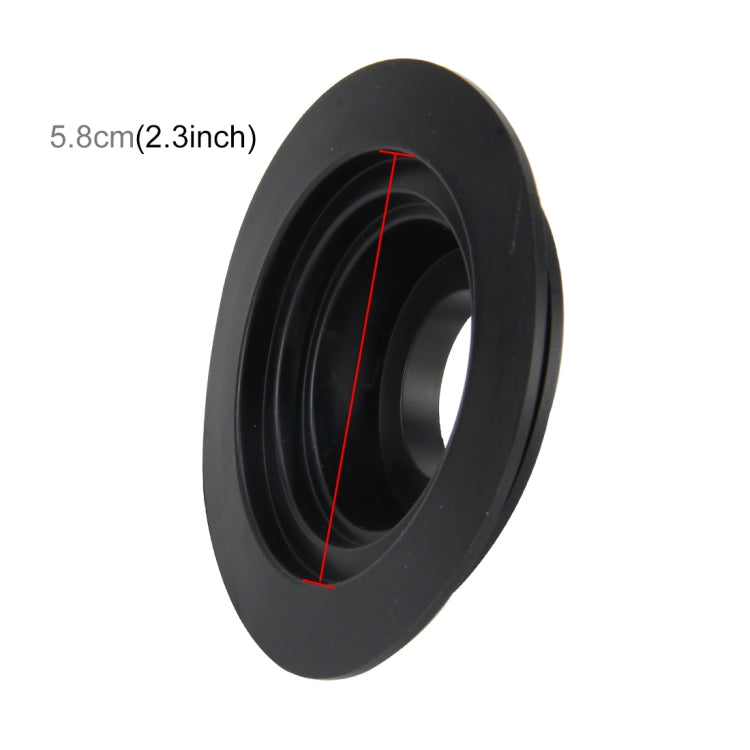 2 PCS Universal Car LED Headlight HID Xenon Lamp Silicone Dust Cover Seal Caps LED Headlight Seal Dust Seal Cover Dust Cover for H4 H13 9004 9007 - Car Light Accessories by PMC TechLife | Online Shopping South Africa | PMC TechLife