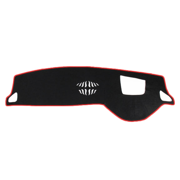 Car Light Pad Instrument Panel Sunscreen Cover Mats for Right Side of BMW X5 (2016)  (Please note the model and year)(Red)