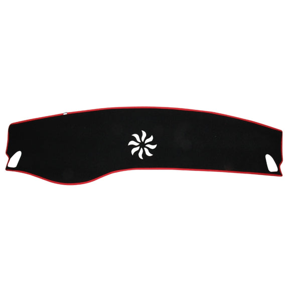 Left-hand Drive Car Dashboard Instrument Panel Sunscreen Car Mats Hood Cover for Mercedes-Benz C-Class 2015-2018 (Please note the model and year)(Red)