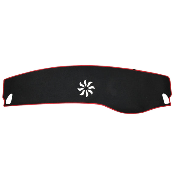 Left-hand Drive Car Dashboard Instrument Panel Sunscreen Car Mats Hood Cover for Mercedes-Benz C-Class 2015-2018 (Please note the model and year)(Red)