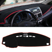 Car Light Pad Instrument Panel Sunscreen Hood Mats Cover for Land Rover Discovery 4/3 (Please Note Model and Year)(Red)