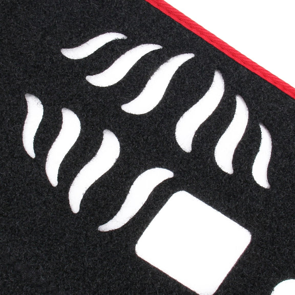 Car Light Pad Instrument Panel Sunscreen Hood Mats Cover for Land Rover Discovery 4/3 (Please Note Model and Year)(Red)