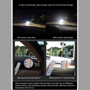Dark Mat Car Dashboard Cover Car Light Pad Instrument Panel Sunscreen Car Mats for Cadillac (Please note the model and year)(Black)