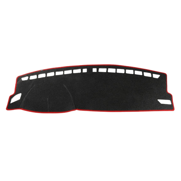 Dark Mat Car Dashboard Cover Car Light Pad Instrument Panel Sunscreen Car Mats for Volkswagen Lavida 2018~2019 Year (Please note the model and year)(Red)