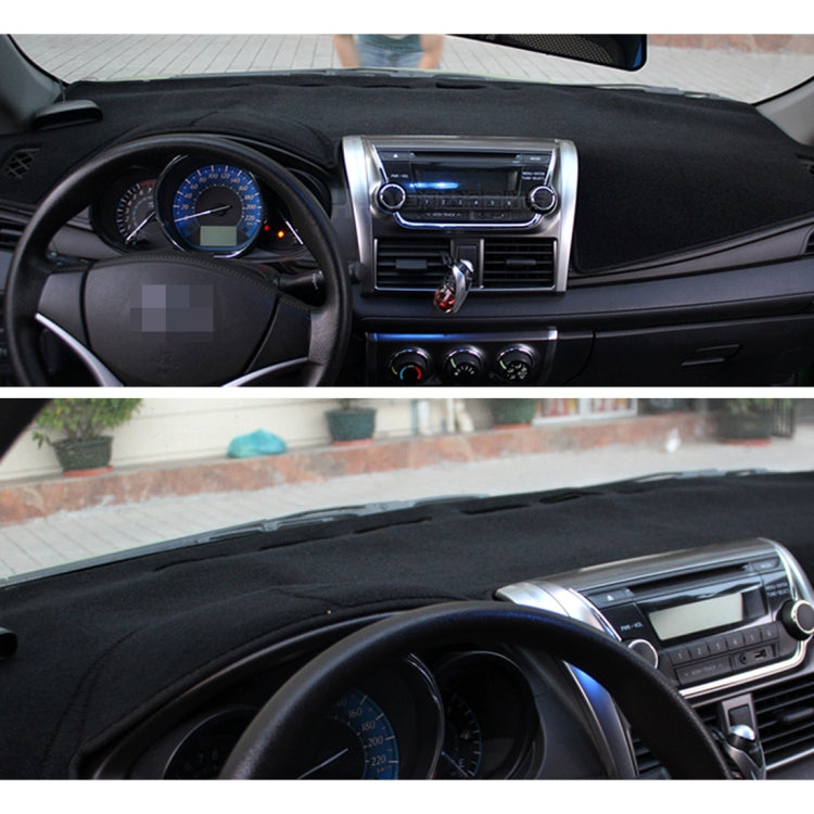 Car Light Instrument Panel Sunscreen Dashboard Mats Cover for Toyota New Corolla (2014-2018)���Please Note Model and Year(Black)
