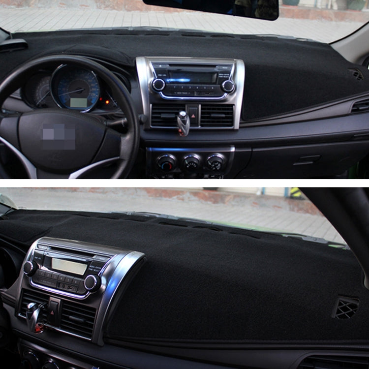 Car Light Instrument Panel Sunscreen Dashboard Mats Cover for Toyota New Corolla (2014-2018)���Please Note Model and Year(Black)