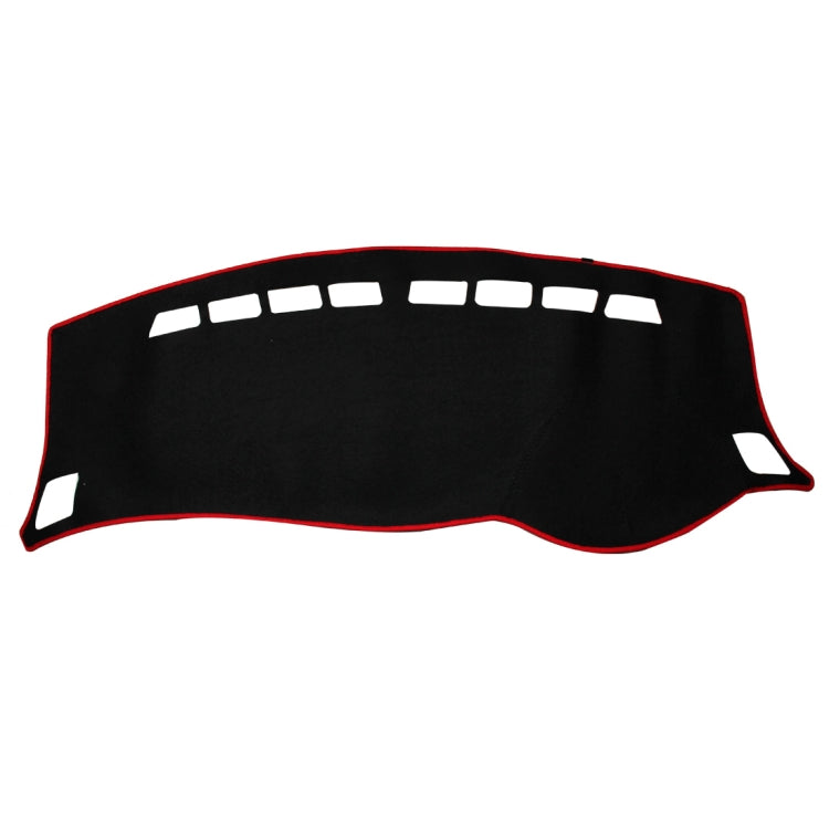 Car Light Pad Instrument Panel Sunscreen Mats Hood Cover for Nissan 14 Sylphy (Please note the model and year)(Red)