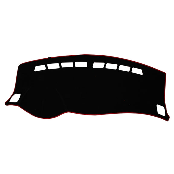 Car Light Pad Instrument Panel Sunscreen Mats Hood Cover for Nissan 14 Sylphy (Please note the model and year)(Red)