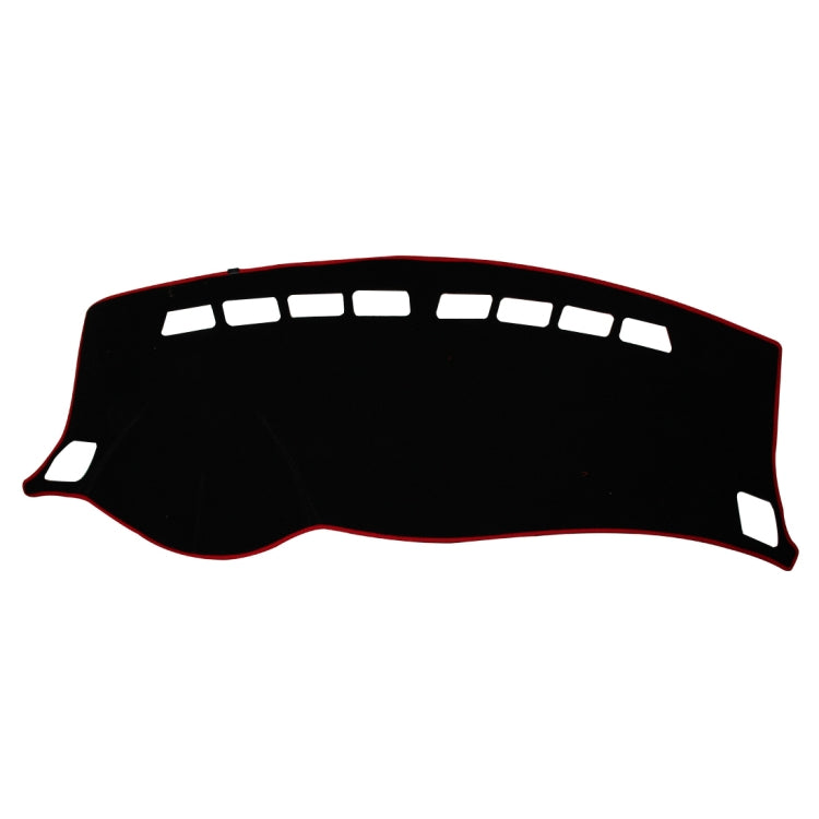 Car Light Pad Instrument Panel Sunscreen Mats Hood Cover for Nissan 14 Sylphy (Please note the model and year)(Red)