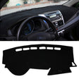 Car Light Instrument Panel Sunscreen Dashboard Mats Cover for Kia K2, Please Note Model and Year(Black) - Sound & Heat Insulation Cotton by PMC TechLife | Online Shopping South Africa | PMC TechLife | Buy Now Pay Later Mobicred