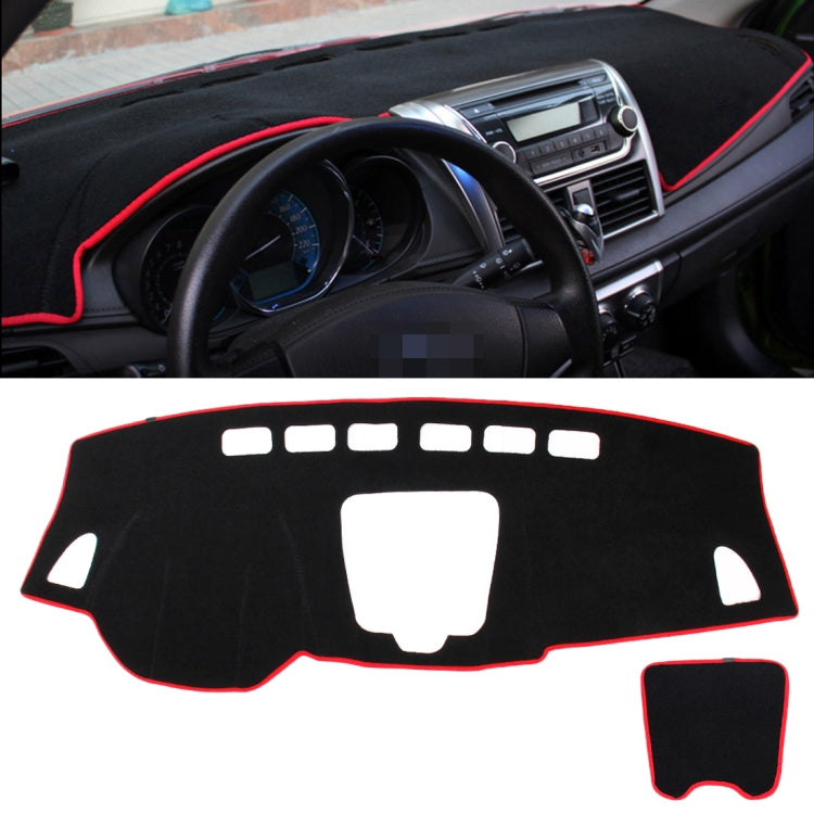Car Light Instrument Panel Sunscreen Dark Mats Cover for Venucia B50 / R50(Red) - Sound & Heat Insulation Cotton by PMC TechLife | Online Shopping South Africa | PMC TechLife | Buy Now Pay Later Mobicred
