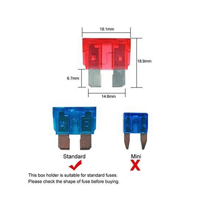 Universal 6 Way Fuse Box Block Fuse Holder Box Car Vehicle Circuit Automotive Blade Tool 6 Way Fuse Block, DC 10V-32V - free shipping - PMC TechLife - Order now!