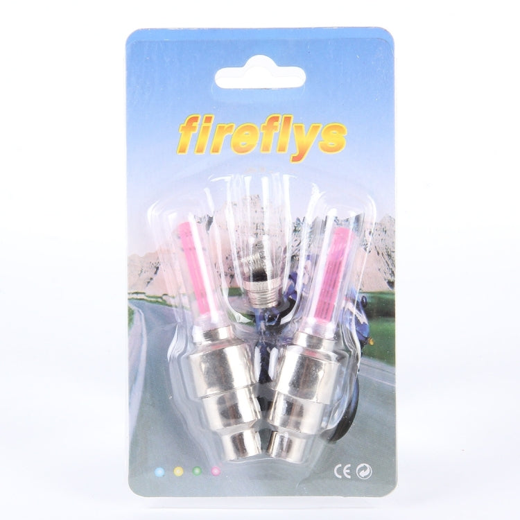 2 PCS Wheel Tyre Lamp With Battery for Car / Motorbike / Bike(Red Light) - Decorative Lights by PMC TechLife | Online Shopping South Africa | PMC TechLife | Buy Now Pay Later Mobicred