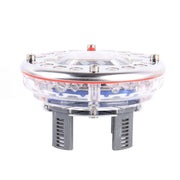 4 PCS Solar High Power Car LED Colorful Wheel Lights(Colorful Light)