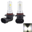 2 PCS  9006 40W 800 LM 6000K 8 LEDs Car Fog Lights, DC 12V(White Light) - Fog / Driving Lights by PMC TechLife | Online Shopping South Africa | PMC TechLife | Buy Now Pay Later Mobicred