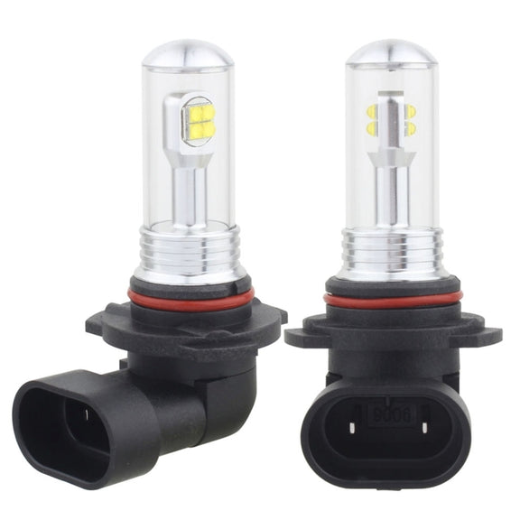 2 PCS  9006 40W 800 LM 6000K 8 LEDs Car Fog Lights, DC 12V(White Light)