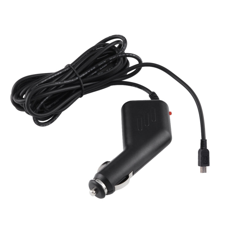 Universal Mini USB Charger Adapter For Car DVR Camera GPS Navigation Input 10V - 48V Ouput 5V 1.5A,  Cable Length: 3.5m - Accessories by PMC TechLife | Online Shopping South Africa | PMC TechLife | Buy Now Pay Later Mobicred