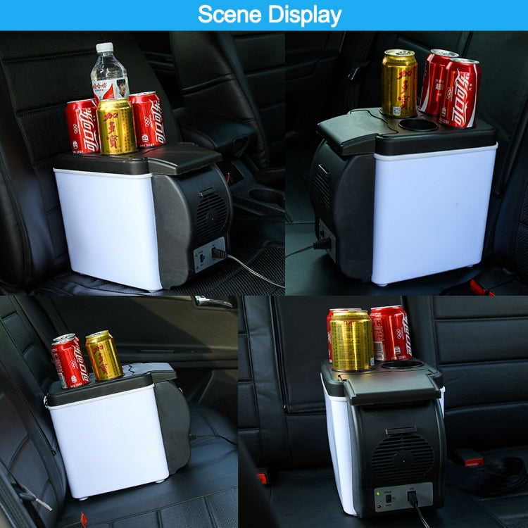 Car Auto 48W Portable Multi-Function Cooling and Warming 6L Low Noise Refrigerator for Car and Home, Cord Length: 1.8m - Refrigerators by PMC TechLife | Online Shopping South Africa | PMC TechLife | Buy Now Pay Later Mobicred