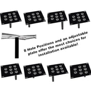 Car Front Bumper Tow Hook License Plate Mounting Bracket Holder for Mazda / Lexus