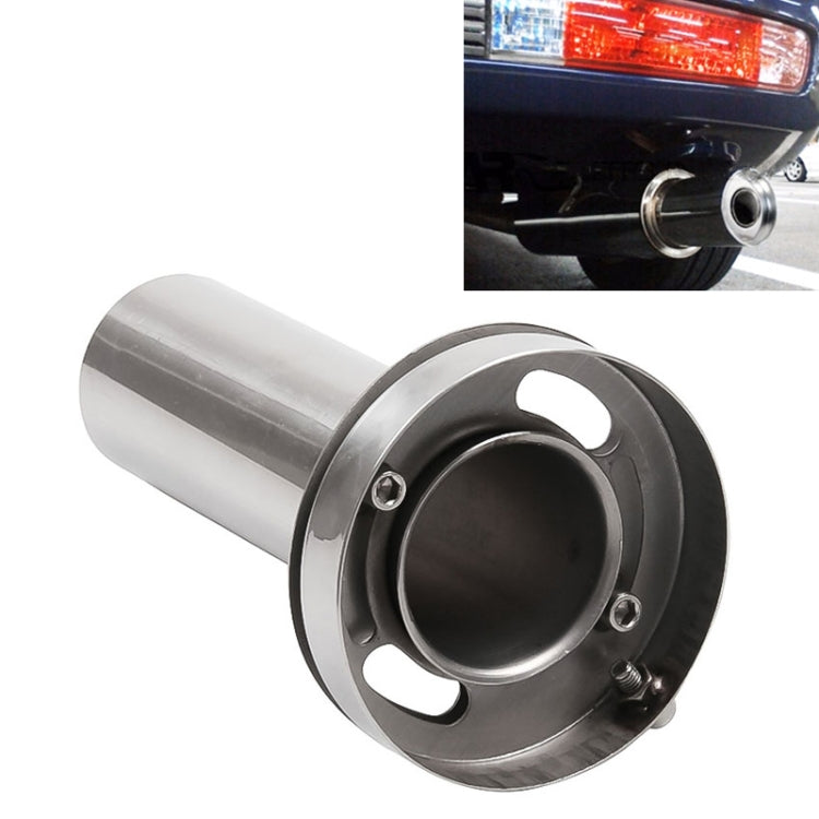 3.5 inch Universal Car 304 Stainless Steel Exhaust Pipe Muffler Unadjustable Tail Muffler Tip - Exhaust Pipes by PMC TechLife | Online Shopping South Africa | PMC TechLife | Buy Now Pay Later Mobicred