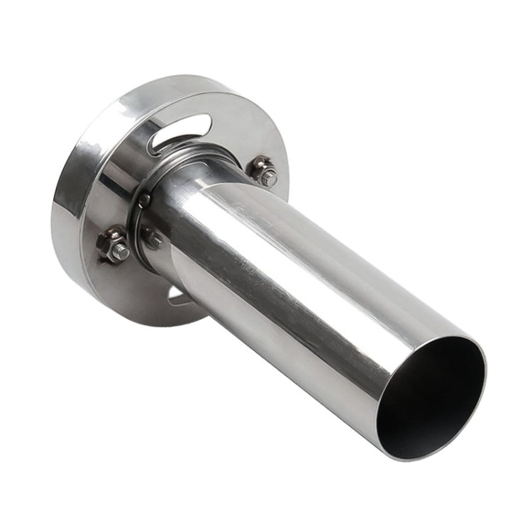 4 inch Universal Car 304 Stainless Steel Exhaust Pipe Muffler Unadjustable Tail Muffler Tip - Exhaust Pipes by PMC TechLife | Online Shopping South Africa | PMC TechLife | Buy Now Pay Later Mobicred