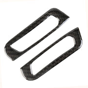 2 PCS Car A Column Air Outlet Carbon Fiber Decorative Sticker for Jeep Grand Cherokee 2011-2018