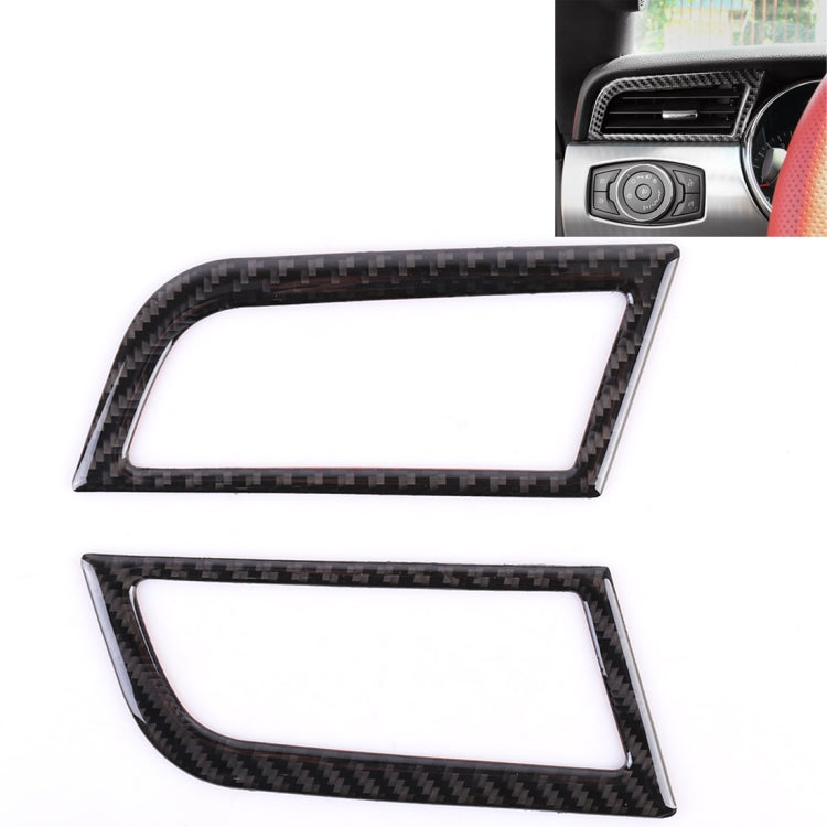 2 PCS Car Instrument Console Side Vent Decorative Sticker for Ford Mustang 2015-2020 - Car Interior Mouldings by PMC Jewellery | Online Shopping South Africa | PMC Jewellery | Buy Now Pay Later Mobicred