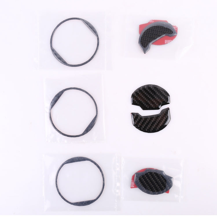 9 PCS Central Air Vents Cover Decorative Sticker Air Outlet Trim Ring for Ford Mustang 2015-2020 - Car Interior Mouldings by PMC TechLife | Online Shopping South Africa | PMC TechLife | Buy Now Pay Later Mobicred