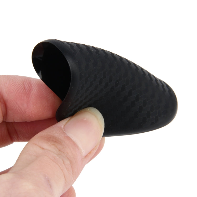 2 PCS Car Vehicle Carbon Fiber Texture Water Cup Pad Mat for Phone / GPS/ MP4/ MP3, Size: 6.5*6.5*0.3cm - free shipping - PMC Jewellery - Order now!