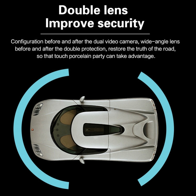 G705 5 inch LCD Touch Screen Rear View Mirror Car Recorder with Separate Camera, 170 Degree Wide Angle Viewing, Support Loop Video / Motion Detection / G-Sensor / TF Card - Car DVRs by PMC TechLife | Online Shopping South Africa | PMC TechLife | Buy Now Pay Later Mobicred