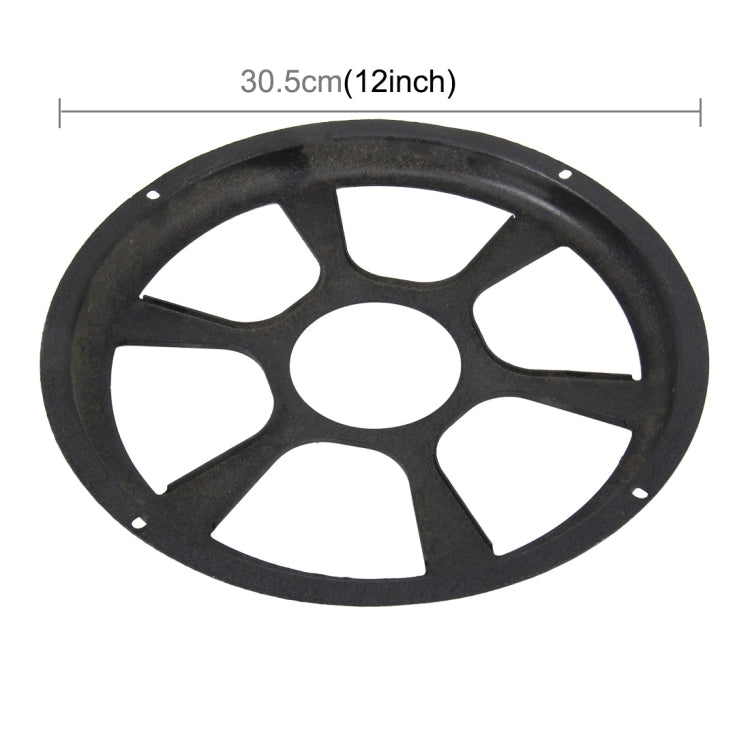 12 inch Universal Car Horn Cover Black Round Horn Cover Horn Round Cover - Car Amplifiers by PMC TechLife | Online Shopping South Africa | PMC TechLife | Buy Now Pay Later Mobicred