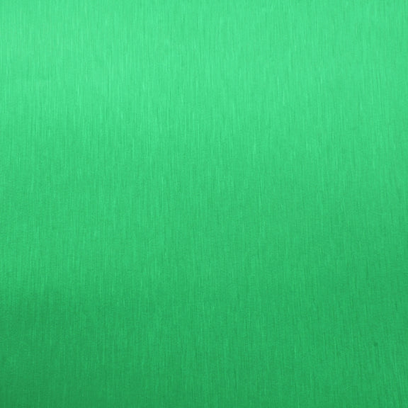 1.52 * 0.5m Water-resistant PVC Wire Drawing Brushed Chrome Vinyl Wrap Car Sticker Automobile Ice Film Stickers Car Styling Matte Brushed Car Wrap Vinyl Film (Green)