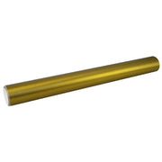 1.52 * 0.5m Water-resistant PVC Wire Drawing Brushed Chrome Vinyl Wrap Car Sticker Automobile Ice Film Stickers Car Styling Matte Brushed Car Wrap Vinyl Film (Gold)