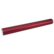 1.52 * 0.5m Water-resistant PVC Wire Drawing Brushed Chrome Vinyl Wrap Car Sticker Automobile Ice Film Stickers Car Styling Matte Brushed Car Wrap Vinyl Film (Red)