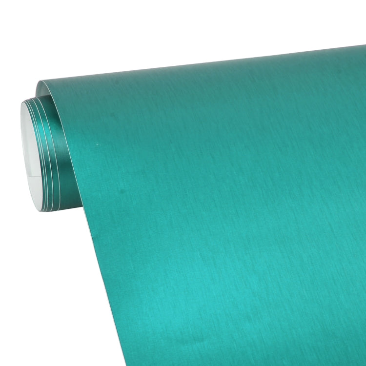 1.52 * 0.5m Water-resistant PVC Wire Drawing Brushed Chrome Vinyl Wrap Car Sticker Automobile Ice Film Stickers Car Styling Matte Brushed Car Wrap Vinyl Film